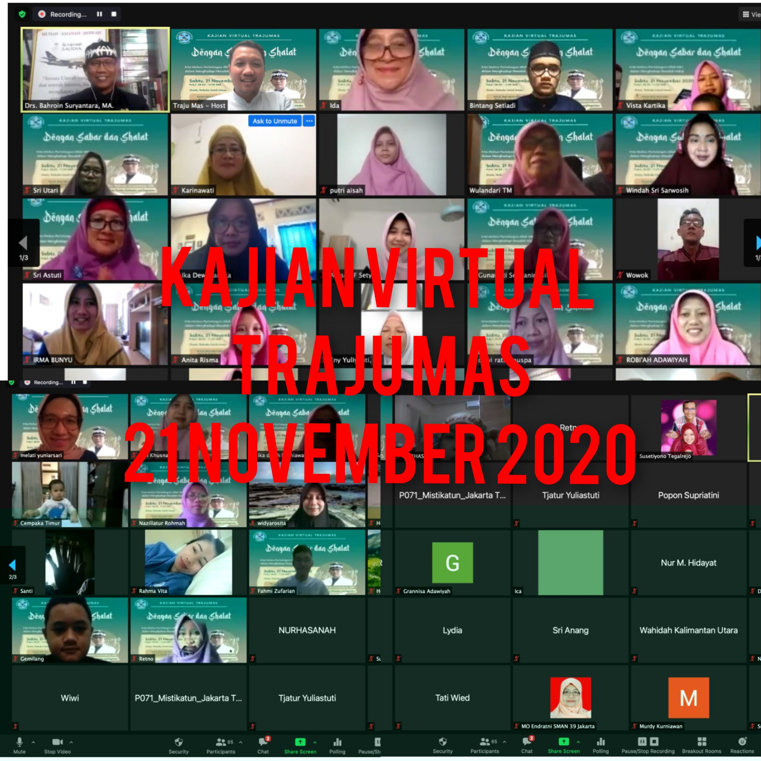 You are currently viewing Kajian Virtual Traju Mas – 21 November 2020